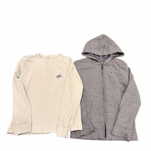 Vineyard Vines L/S Shirt & Zip-Up Hoodie Bundle Size 7